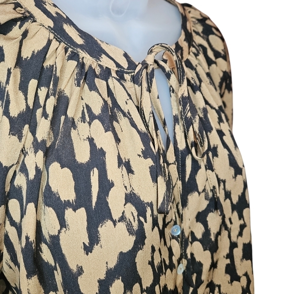 Anthropologie Blu Pepper Oversized Button Up Tunic PTP 20 - Picture 4 of 7